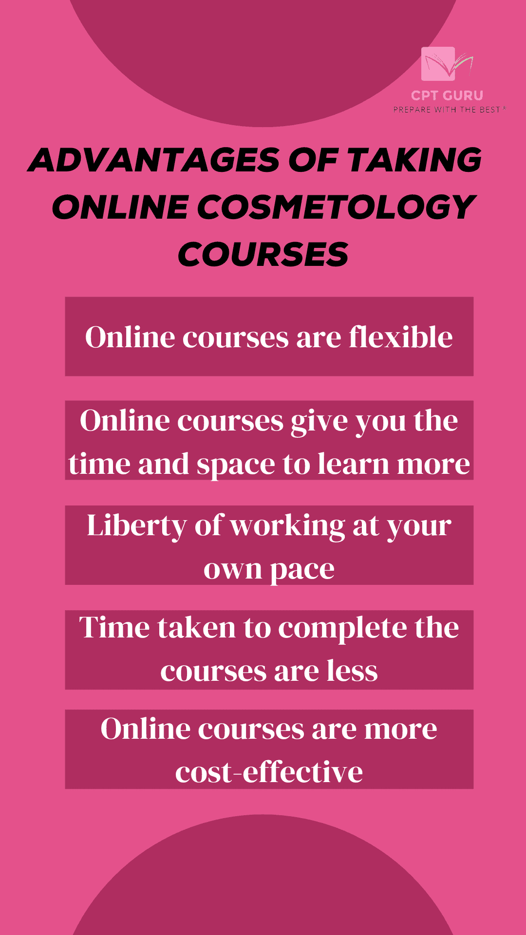 Advantages of taking online cosmetology courses 