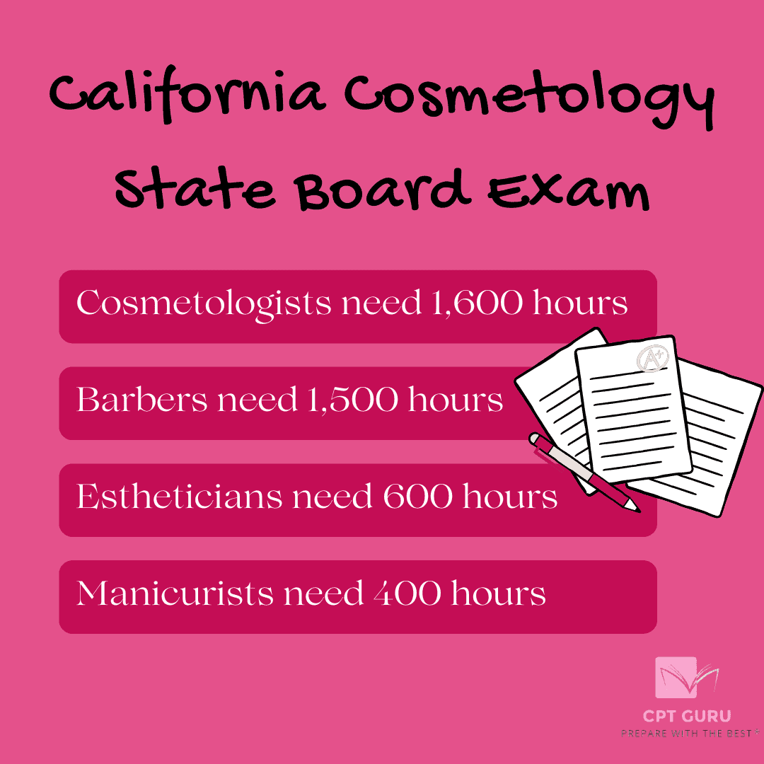 California Cosmetology State Board Exam
