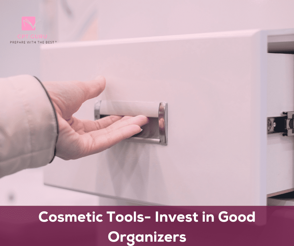 Cosmetic tools- Invest in good organizers