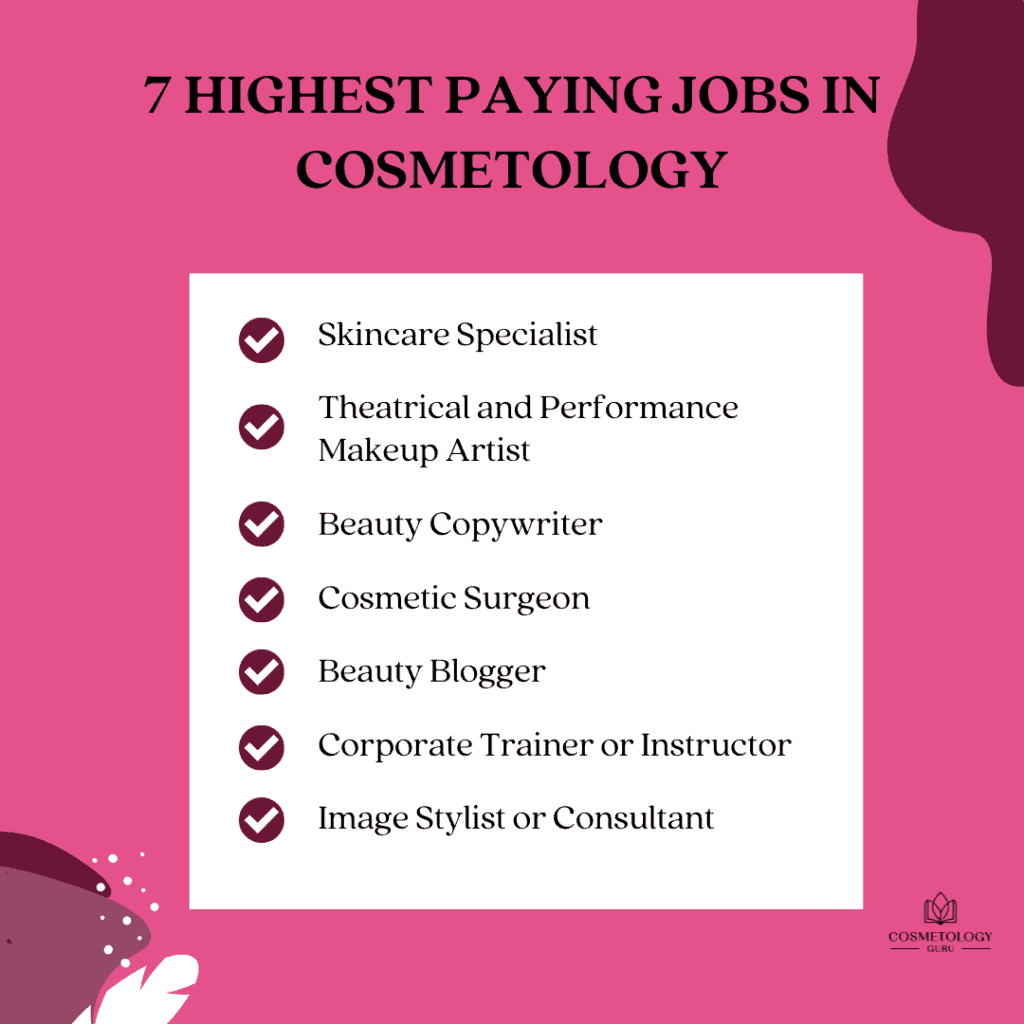 7 Highest Paying Jobs in Cosmetology in 2022