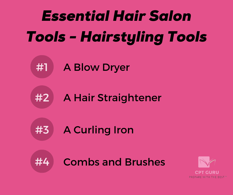 Essential Hair Salon
Tools - Hairstyling Tools