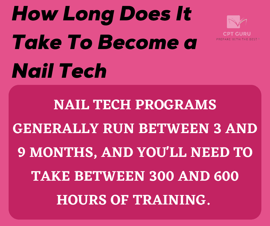 How long does it take to become a Nail Tech